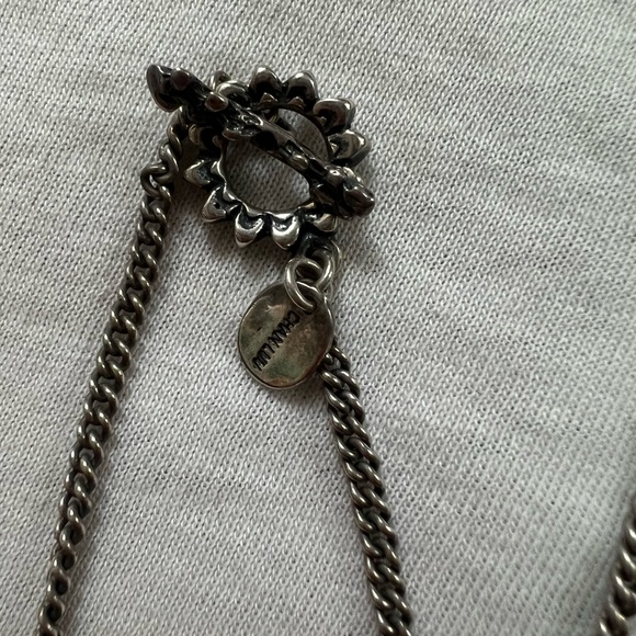 CHAN LUU long silver and beaded necklace - Picture 5 of 5